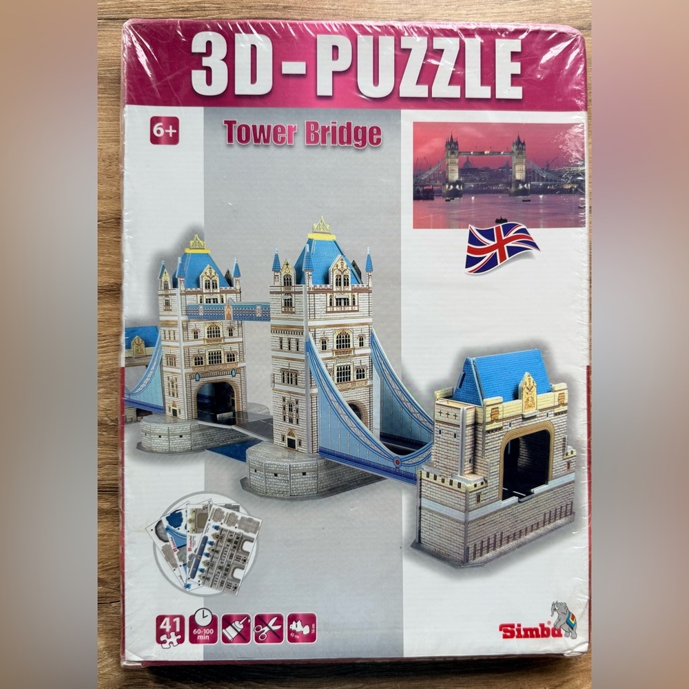 Simba Toys 3D Tower Bridge Puzzle London NEW AND SEALED